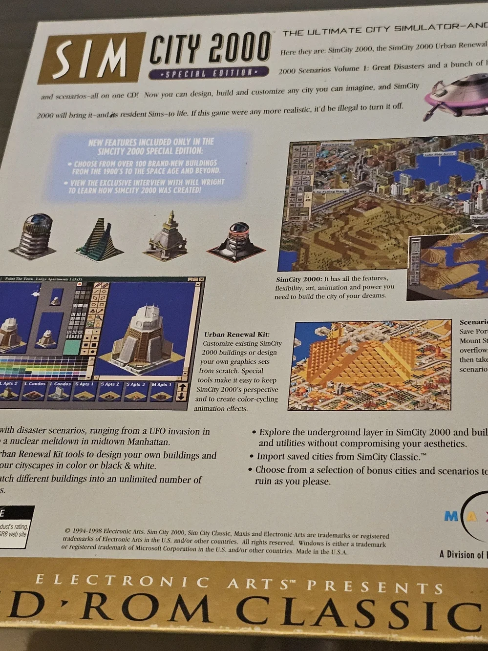 Electronic Arts simcity 2000
